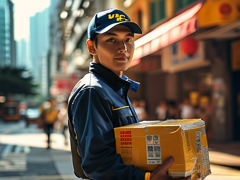 日本寄香港电子产品，UPS快递周末派送吗？